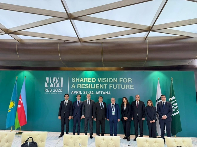 Azərbaycan və Qazaxıstan Xəzərdə səviyyə azalması ilə bağlı birgə fəaliyyətləri genişləndirir — FOTO