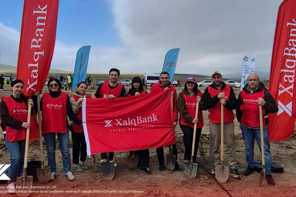 Xalq Bank ağacəkmə askiyasında iştirak etdi