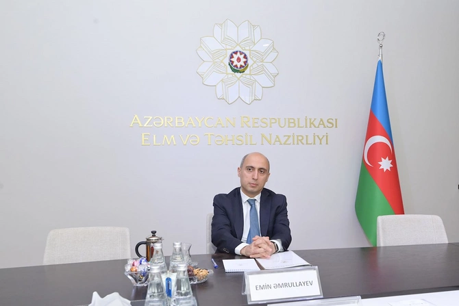 Nazir “Yüksəliş”in qalibləri ilə görüşdü — FOTOLAR Nazir “Yüksəliş”in qalibləri ilə görüşdü — FOTOLAR