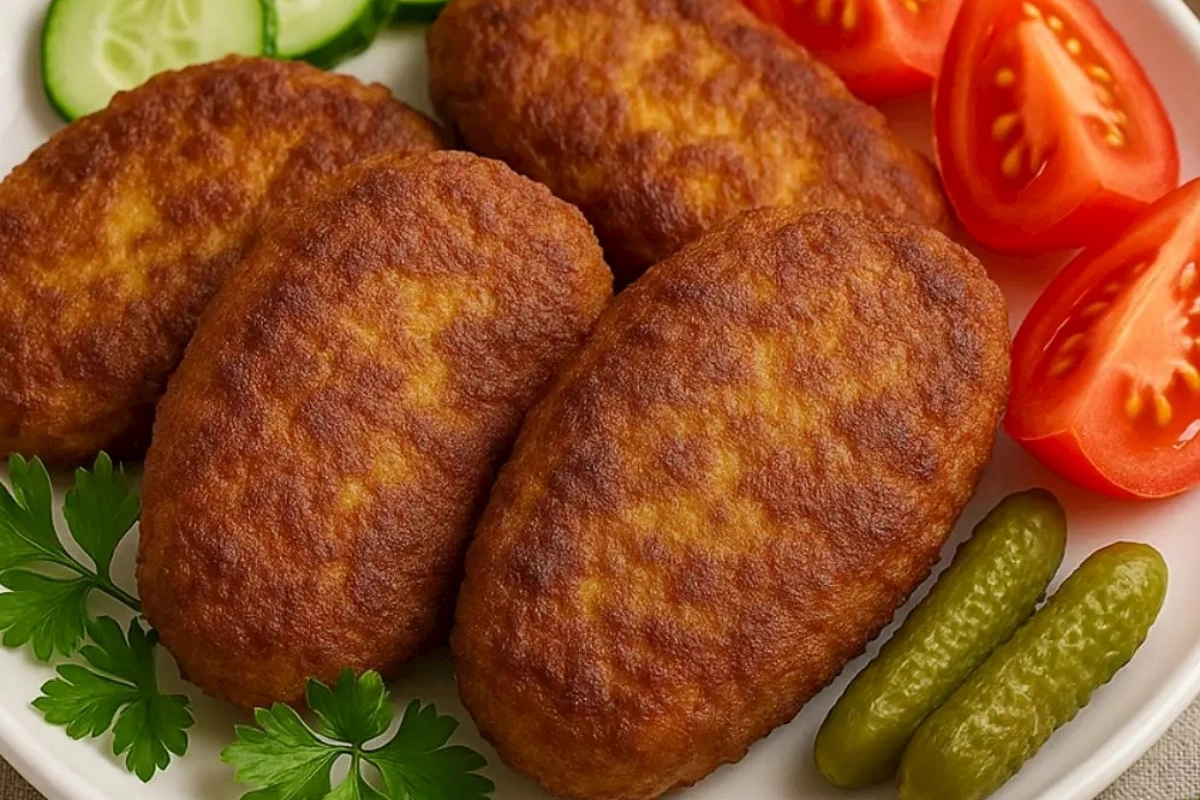 Nə un, nə çörək — Kotletin parçalanmaması üçün içinə bir qaşıq əlavə edin