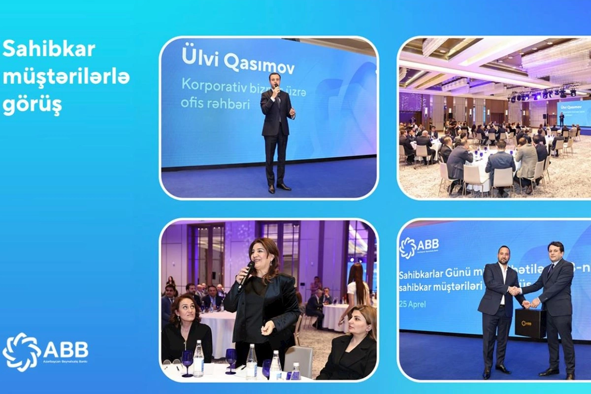 ABB Sahibkarlar Gününü müştəriləri ilə qeyd etdi!