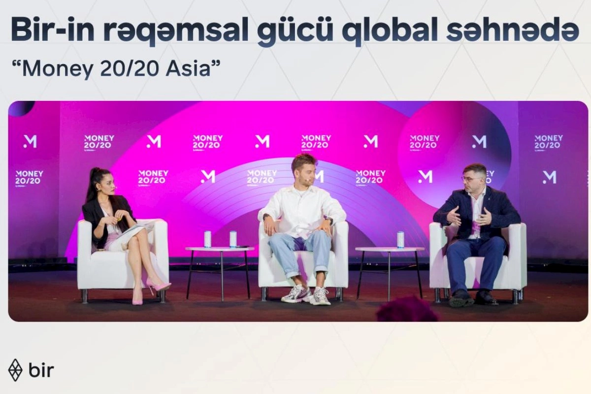 Bir Azərbaycanın rəqəmsal transformasiya təcrübəsini “Money20/20 Asia 2026” qlobal səhnəsinə daşıdı