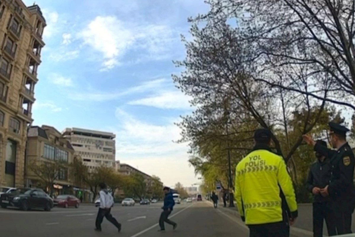 Yol polisi piyadalara çağırış etdi