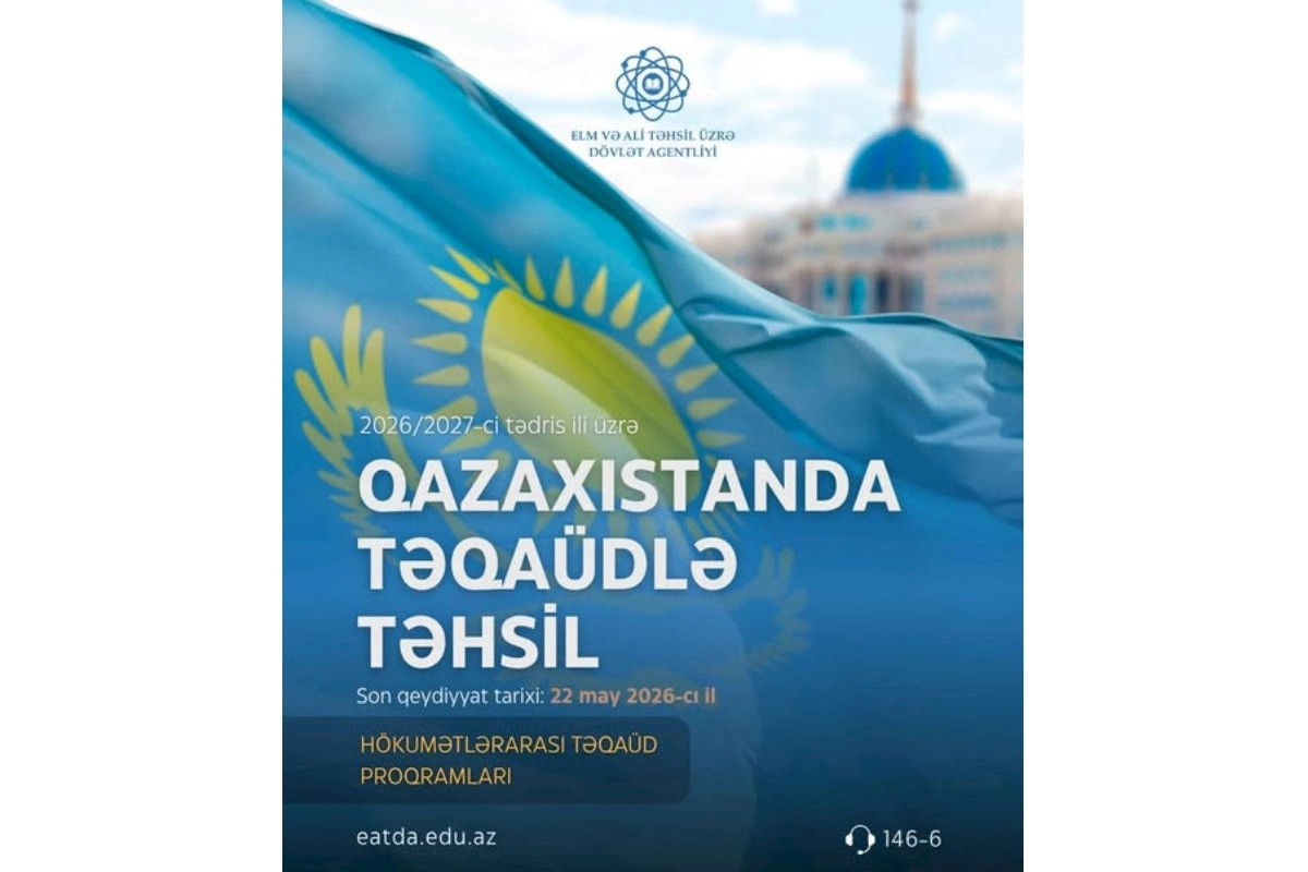 Qazaxıstan Azərbaycandan olan tələbələr üçün təqaüd proqramı elan etdi
