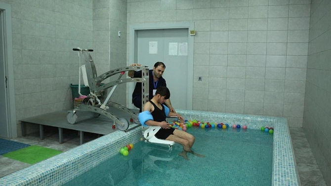 Qəbələ Uşaq Reabilitasiya Mərkəzinə mediatur təşkil olunub — FOTOLAR
