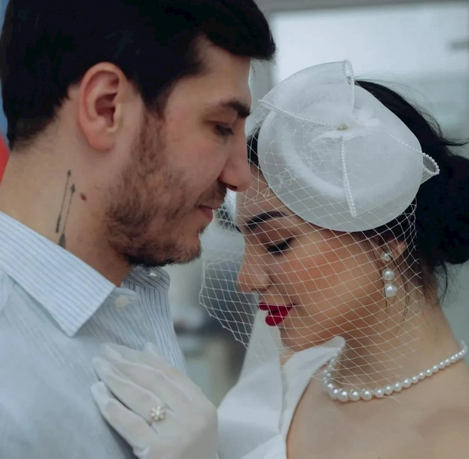 Xalq artistinin qızının nikah FOTOLARI