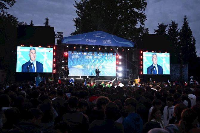 “Prezident Kuboku 2026” beynəlxalq reqatasının açılış mərasimi keçirildi — FOTOLAR (YENİLƏNİB) “Prezident Kuboku 2026” beynəlxalq reqatasının açılış mərasimi keçirildi — FOTOLAR (YENİLƏNİB)