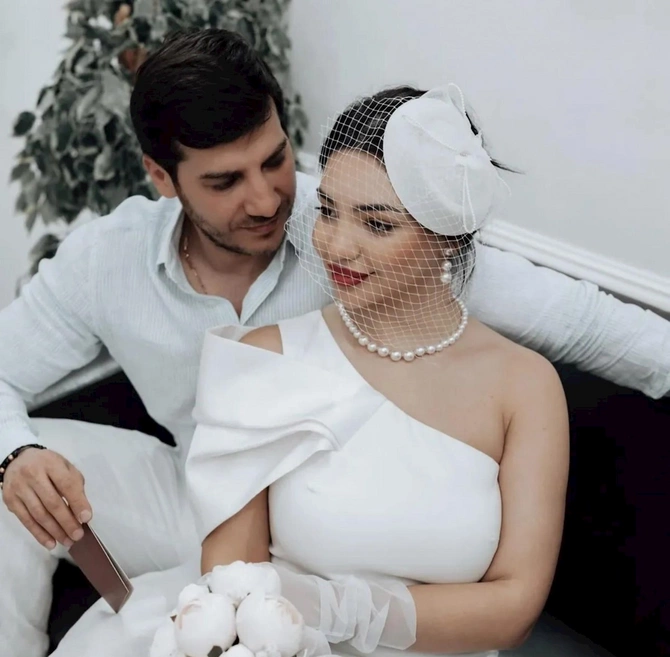 Xalq artistinin qızının nikah FOTOLARI