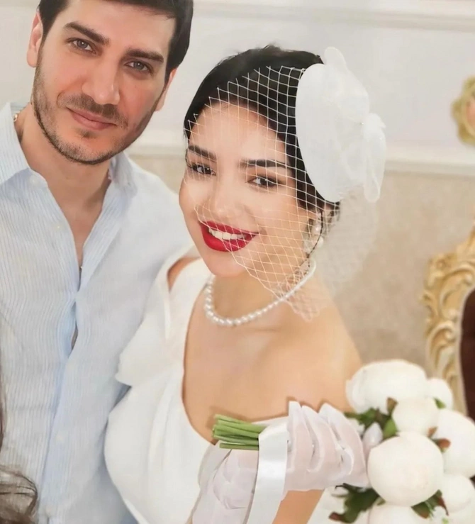 Xalq artistinin qızının nikah FOTOLARI