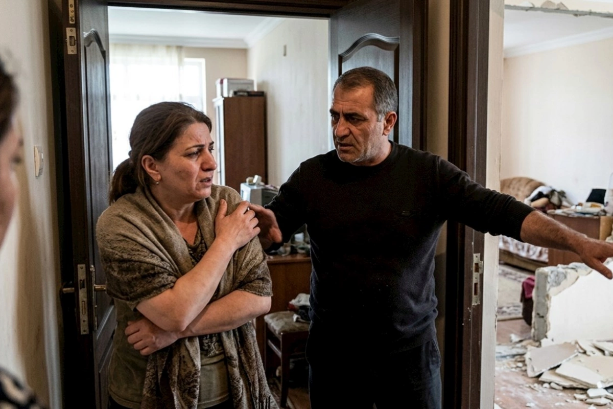 8 sotluq torpaq ailəni parçaladı: Xəstə ana öldü, qardaş divarı uçurtdu