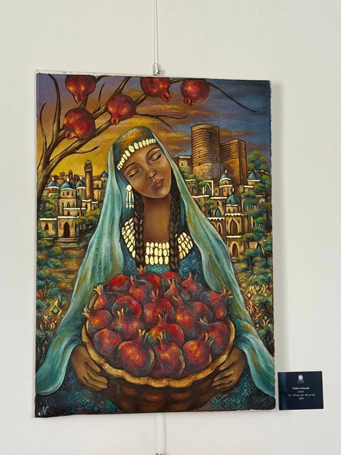 Gənc rəssamlarımız İtaliyada — FOTOLAR