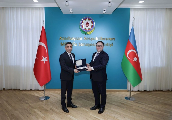 Azərbaycan və Türkiyə müdafiə sənayesi sahəsində əməkdaşlıq üzrə Anlaşma Memorandumunun icrasına başlayıb — FOTOLAR
