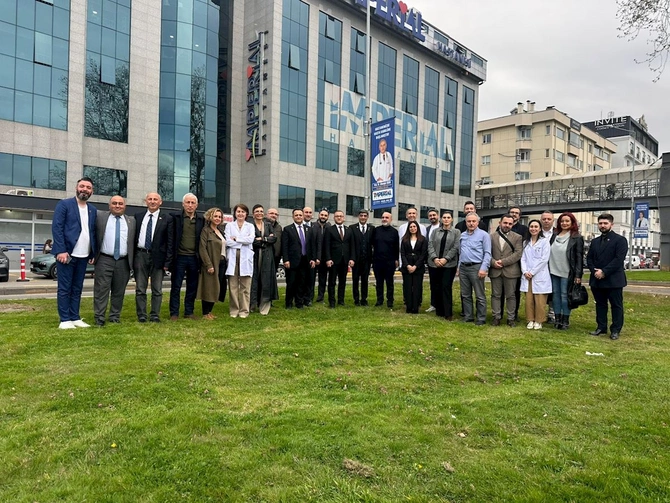Azərbaycan nümayəndə heyəti Özəl Imperial Xəstəxanasını ziyarət ediblər — FOTOLAR