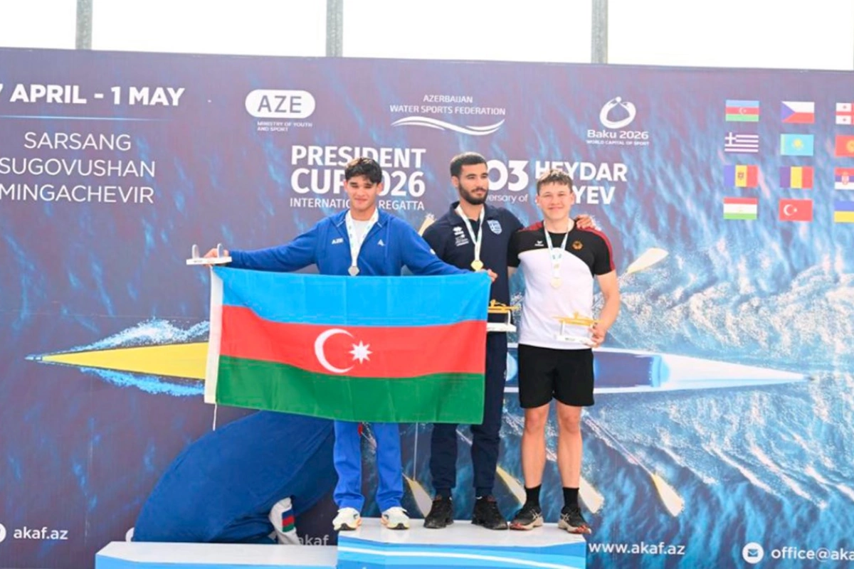 Avarçəkənlərimizdən ilk qızıl medal — FOTOLAR