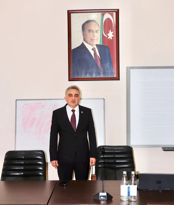 Ədliyyə Akademiyasında vəkilliyə namizədlərin icbari təlimi başladı — FOTOLAR