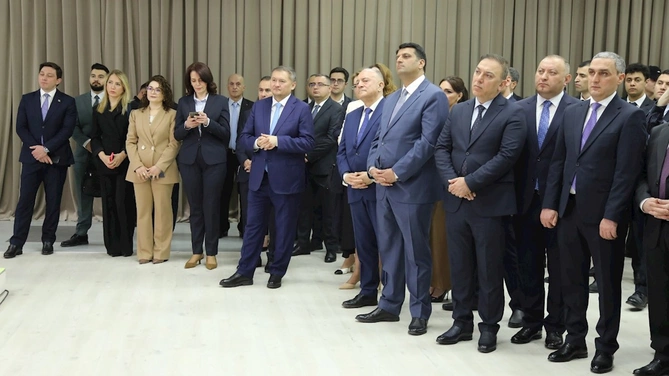 Qazaxıstanda “Study in Azerbaijan” təhsil sərgisinin açılışı baş tutub — FOTOLAR
