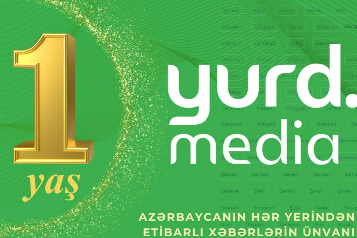 Yurd.Media xəbər portalı 1 yaşını qeyd edir
