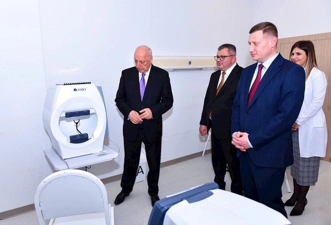 Sumqayıtda Göz Mərkəzinin açılışı olub — FOTOLAR