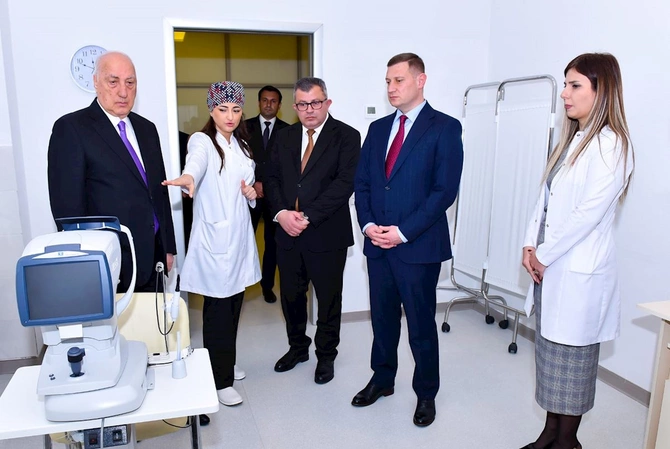 Sumqayıtda Göz Mərkəzinin açılışı olub — FOTOLAR