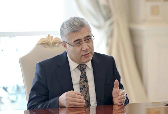 Prezident Türkiyə Ali Məhkəməsinin Baş prokurorunu qəbul etdi — FOTOLAR