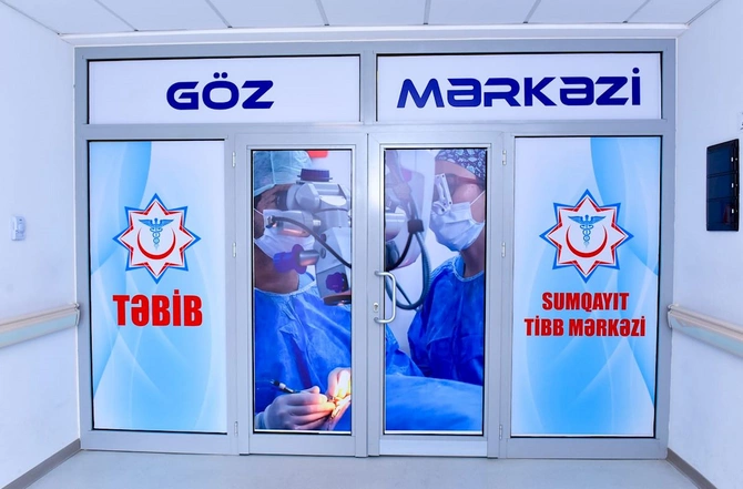Sumqayıtda Göz Mərkəzinin açılışı olub — FOTOLAR