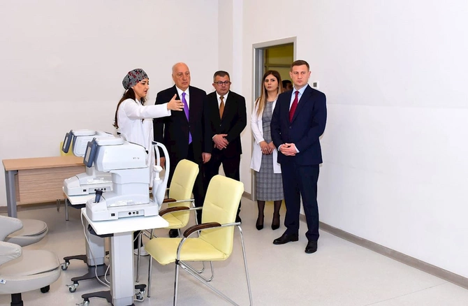 Sumqayıtda Göz Mərkəzinin açılışı olub — FOTOLAR