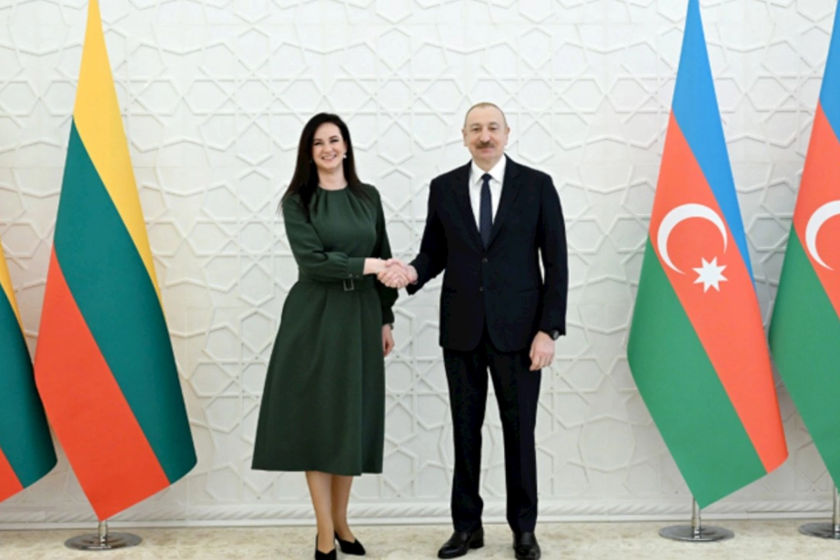 İlham Əliyev Litvanın Baş nazirini qəbul etdi — FOTOLAR