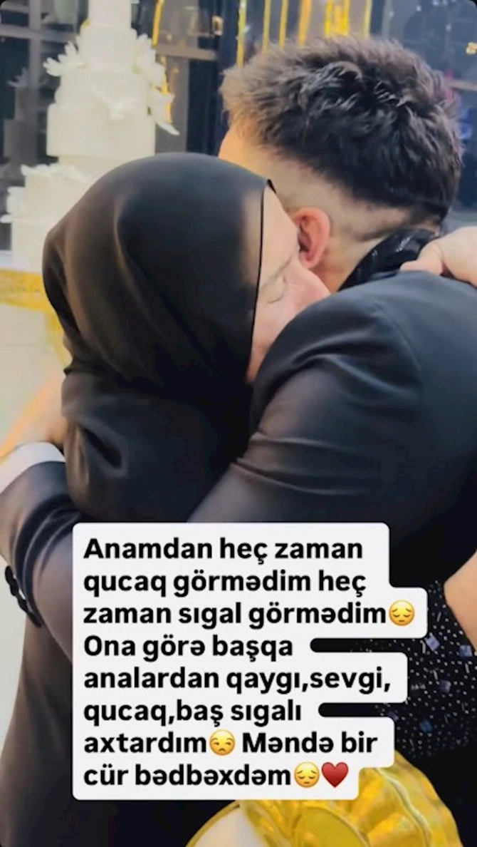 Anamdan heç vaxt sığal görmədim — FOTO