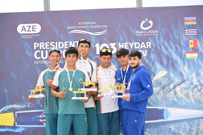 Avarçəkənlərimiz “Prezident Kuboku-2026”nı 9 medalla başa vurdu — FOTOLAR Avarçəkənlərimiz “Prezident Kuboku-2026”nı 9 medalla başa vurdu — FOTOLAR