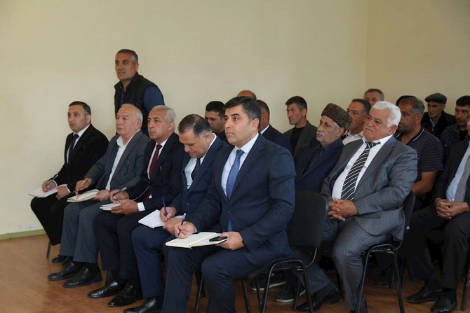 Sevindik Hətəmov Abdulabad kəndində səyyar qəbul-görüş keçirdi — FOTOLAR
