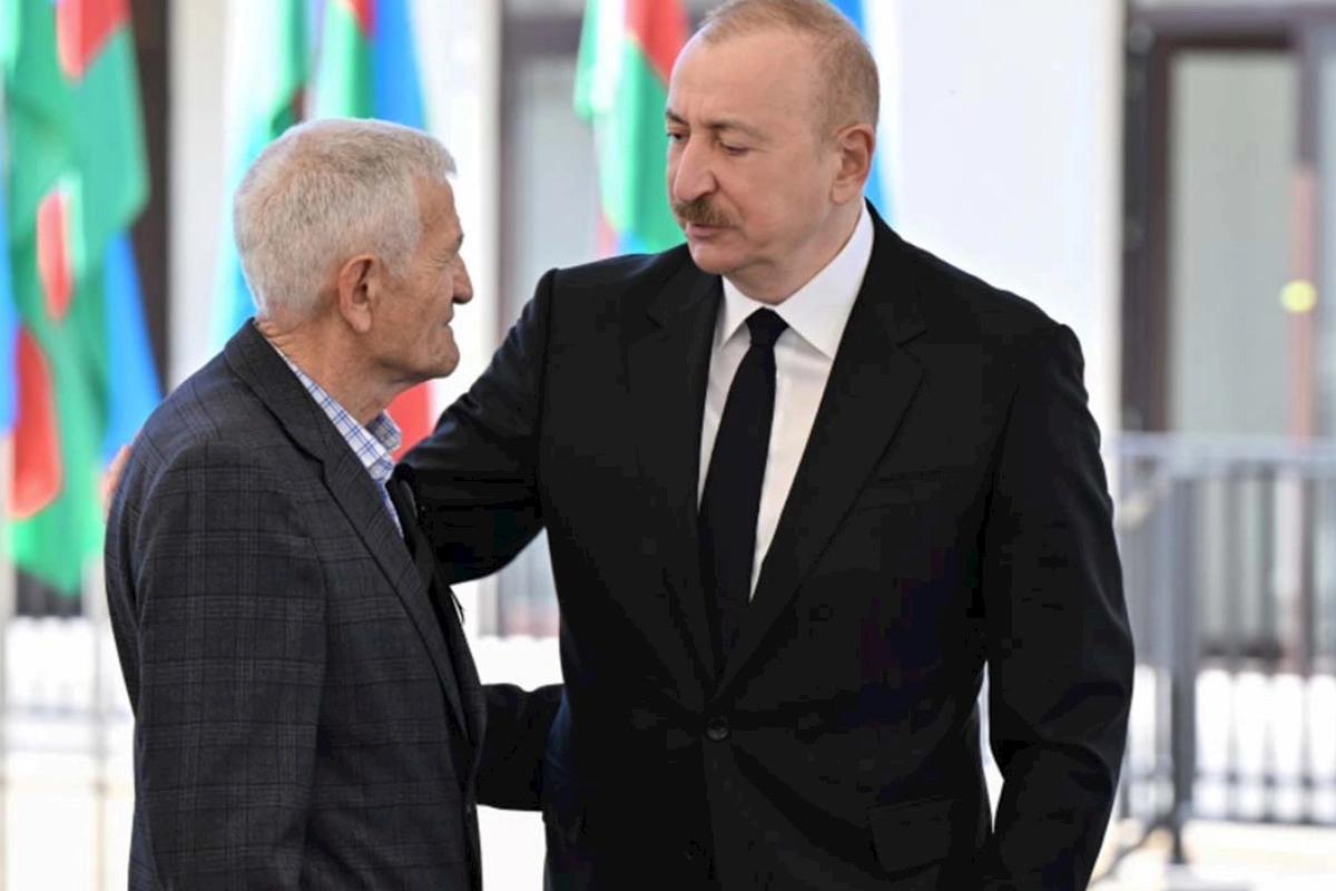Özünü pis hiss edən şəhid atasına Prezidentdən xüsusi diqqət — VİDEO/FOTO