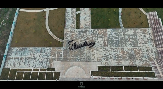 Qarabağ Universitetində fləş-mob — FOTO/VİDEO