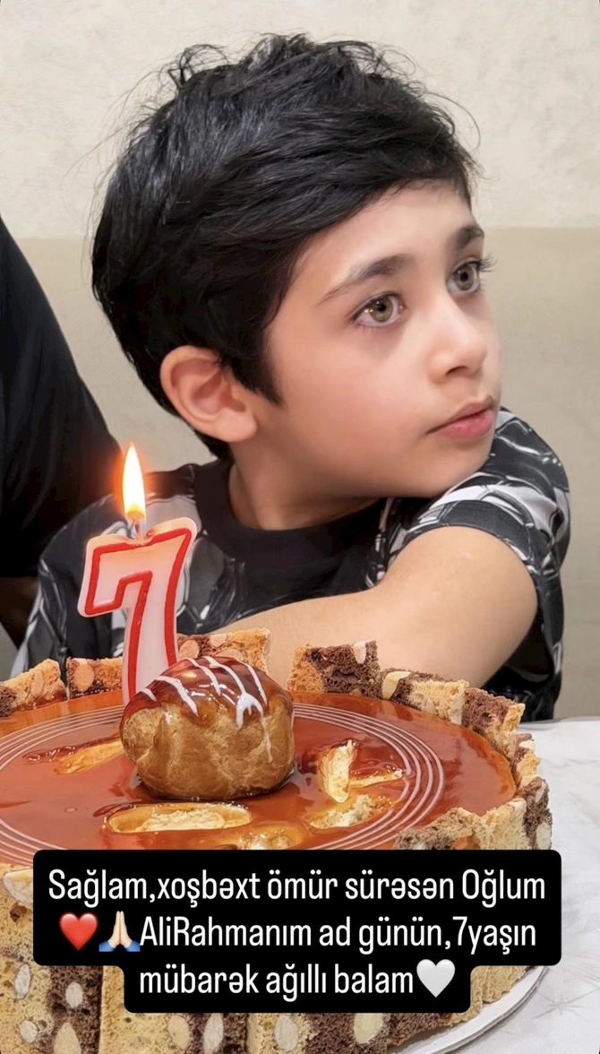 Tunarın oğluna arzusu — FOTOLAR Tunarın oğluna arzusu — FOTOLAR