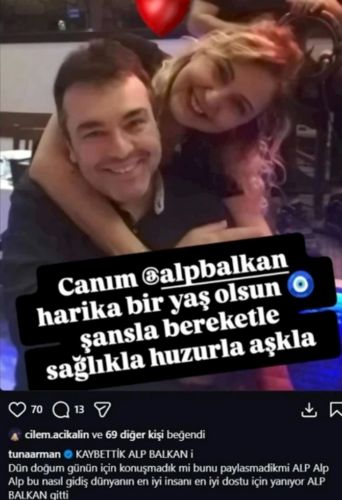 Tanınmış türkiyəli aktyor vəfat etdi — Dünən ad gününü qeyd etmişdi (FOTOLAR) Tanınmış türkiyəli aktyor vəfat etdi — Dünən ad gününü qeyd etmişdi (FOTOLAR)