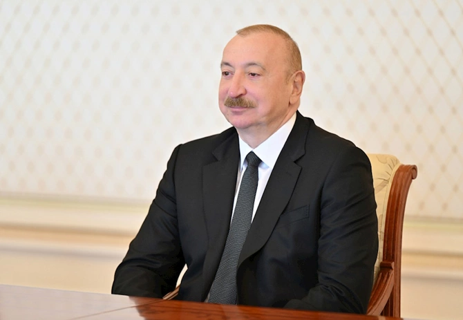 Prezident bp şirkətinin baş icraçı direktorunu qəbul etdi — FOTOLAR