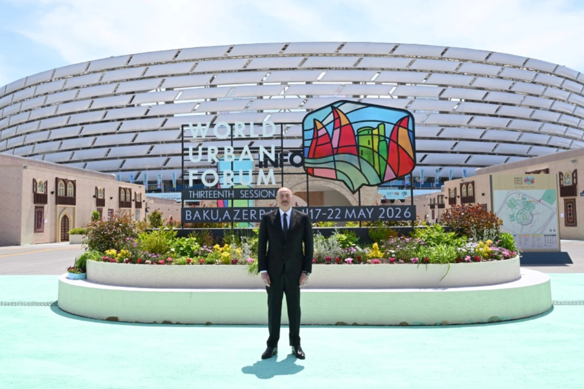 Prezident Olimpiya Stadionunun ərazisində WUF13 ilə bağlı görülən işlərlə tanış oldu — FOTOLAR