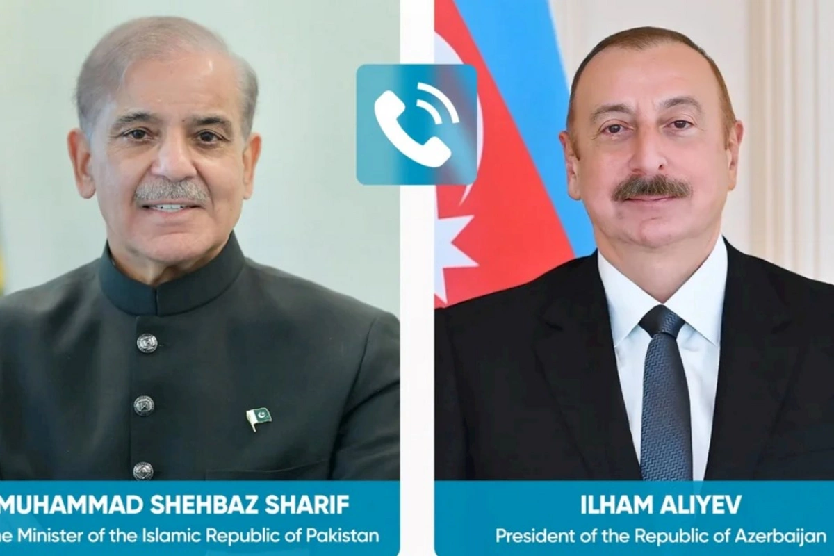 Prezident İlham Əliyev və Şahbaz Şərif arasında telefon danışığı olub