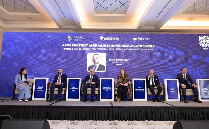 Yelo Bank-ın tərəfdaşlığı ilə İlk Risk və Dayanıqlılıq Konfransı keçirilib — FOTOLAR