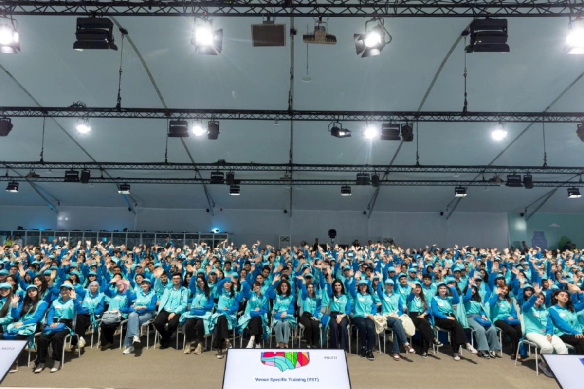 WUF13 Könüllülük Proqramı çərçivəsində məkan təlimləri başa çatıb — FOTOLAR
