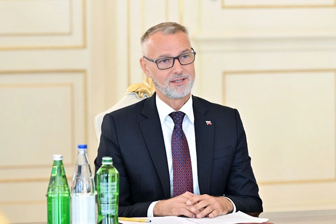 İlham Əliyev Slovakiya Milli Şurası sədrini qəbul edib — FOTOLAR İlham Əliyev Slovakiya Milli Şurası sədrini qəbul edib — FOTOLAR