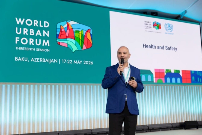 WUF13 Könüllülük Proqramı çərçivəsində məkan təlimləri başa çatıb — FOTOLAR
