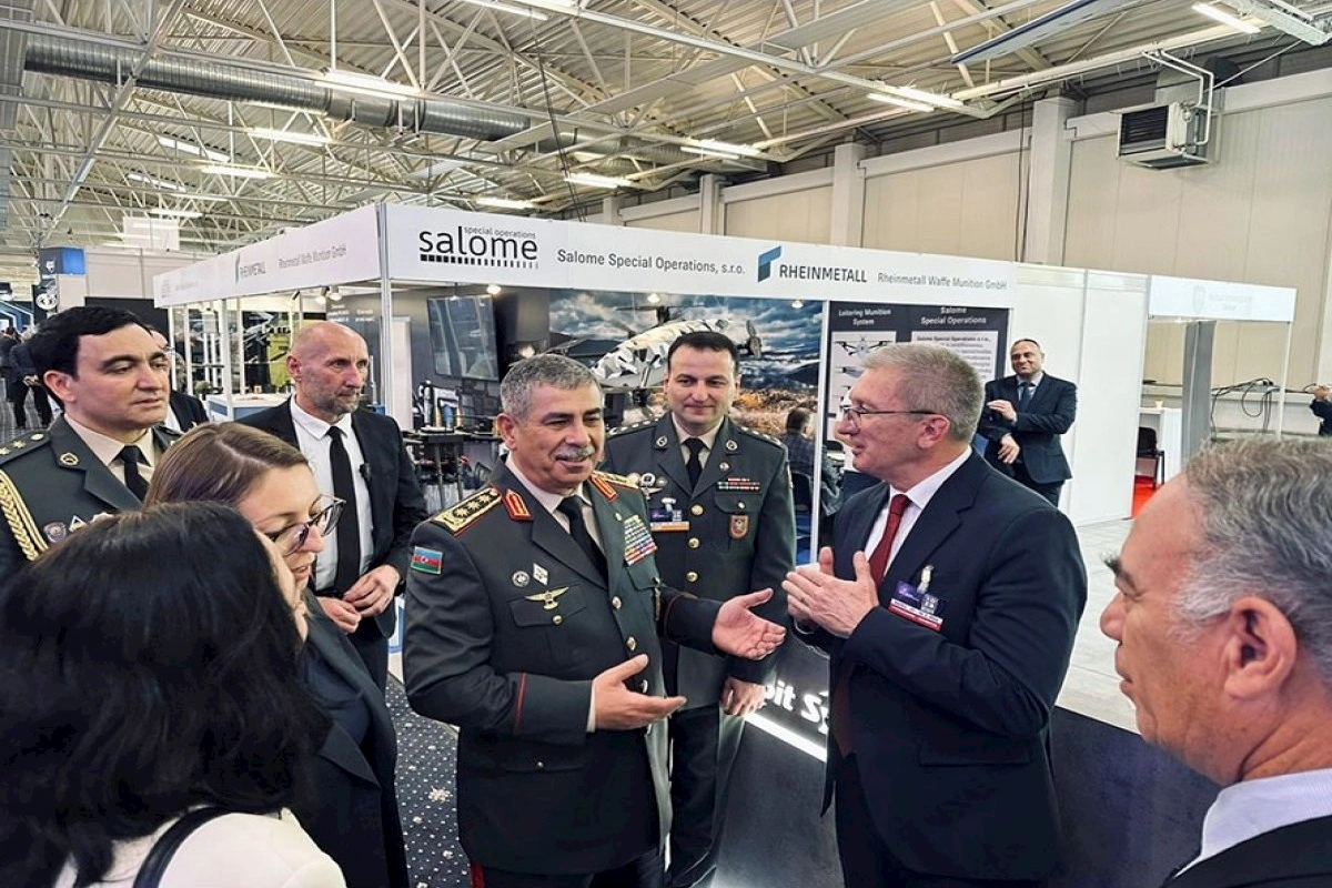 Zakir Həsənov Slovakiyada IDEB 2026 sərgisində iştirak edib — FOTOLAR
