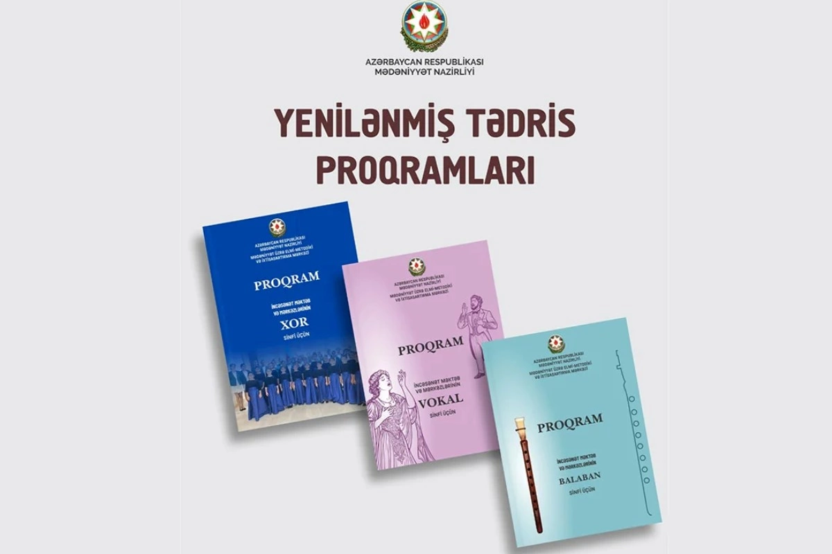 Xor, vokal və balaban ixtisasları üzrə tədris proqramları yenilənib