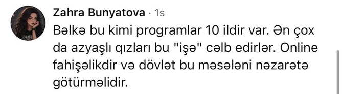 Bloqerlərin paylaşdığı iş elanı qızları əxlaqsız platformalara yönləndirir — FOTOFAKT