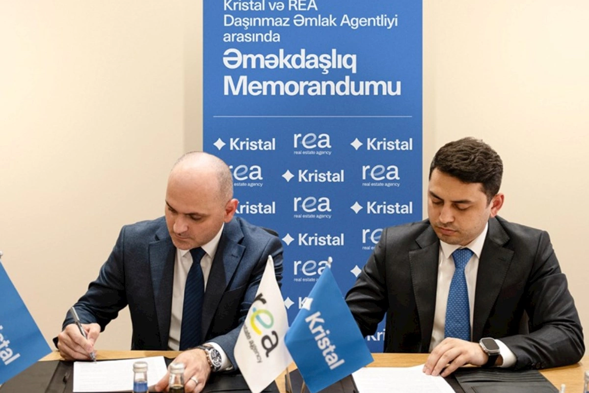“Kristal” və “REA” Daşınmaz Əmlak Agentliyi arasında əməkdaşlıq memorandumu imzalanıb!