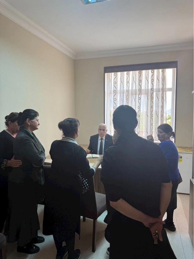 Milli Məclisin deputatı Vüqar Rəhimzadə Ordubadda seçiciləri ilə növbəti görüşünü keçirib — FOTOLAR