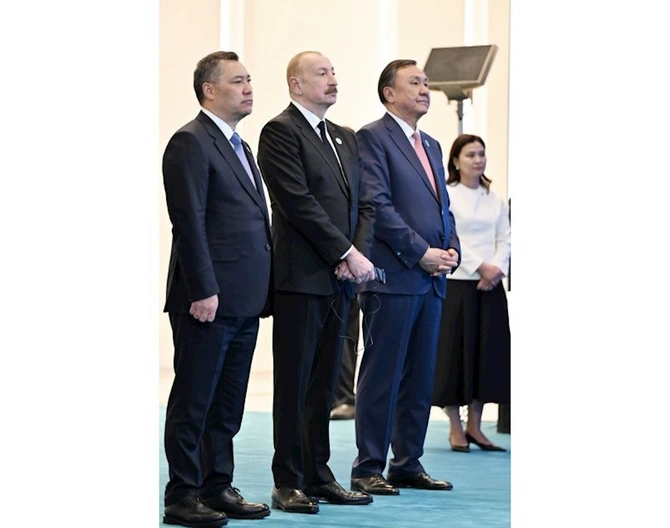 TDT liderləri Türk Sivilizasiyası Mərkəzinin təməlqoyma mərasimində iştirak ediblər — FOTOLAR TDT liderləri Türk Sivilizasiyası Mərkəzinin təməlqoyma mərasimində iştirak ediblər — FOTOLAR