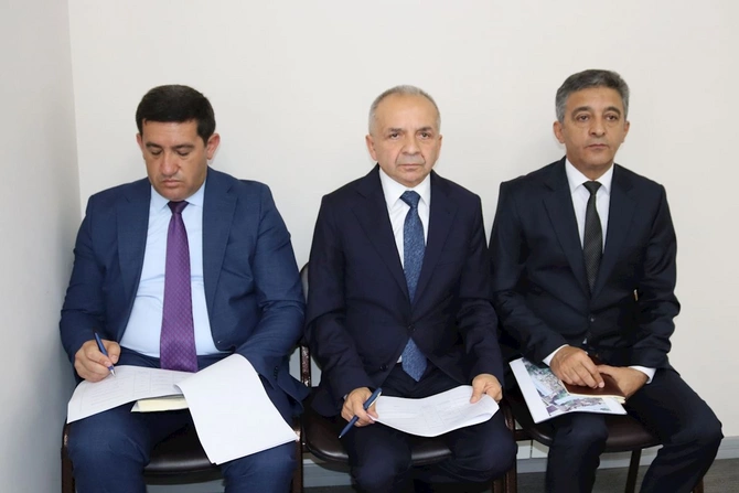 Zaur Mikayılov Naftalan şəhərində vətəndaşlarla görüşdü — FOTOLAR