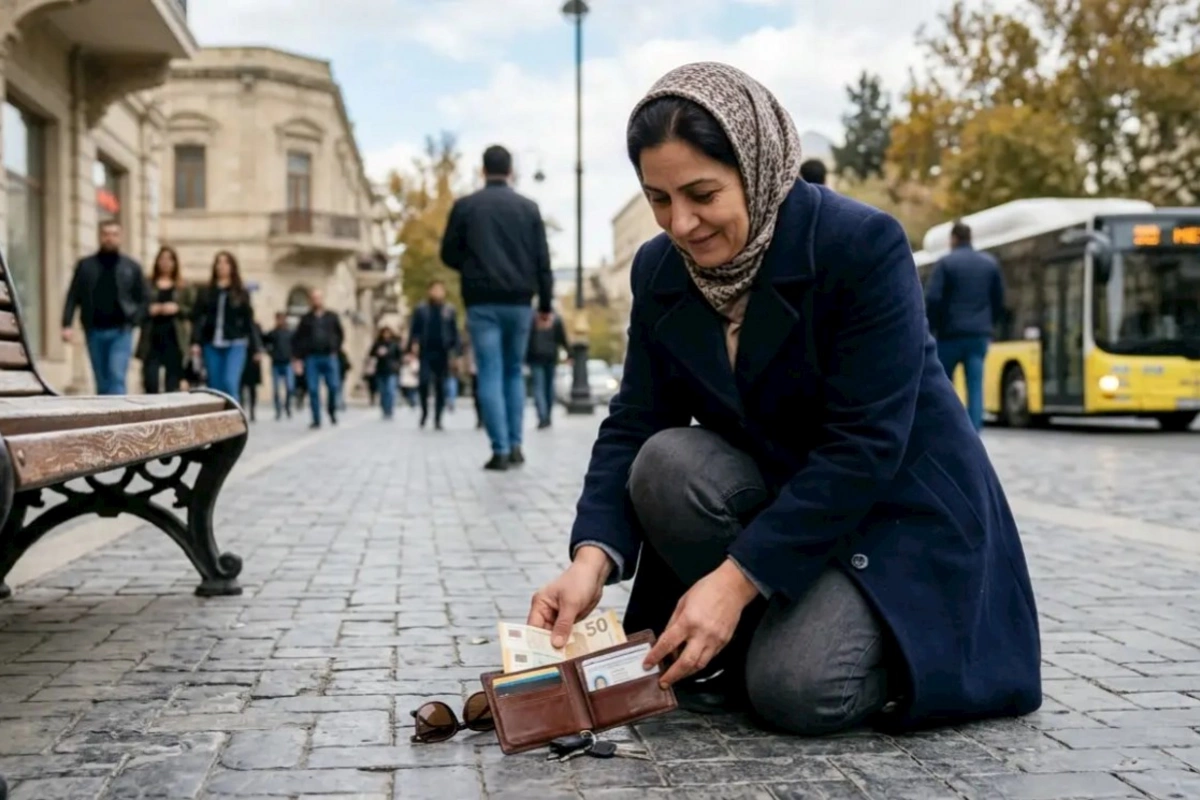 Küçədən tapılan dəyərli əşya kimindir? — Mükafat verilə bilər
