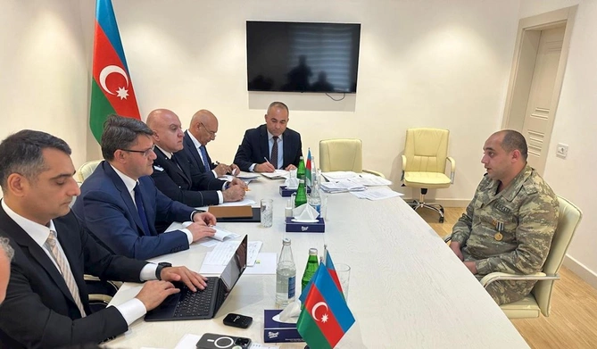 Ekologiya və təbii sərvətlər naziri Laçında vətəndaşları qəbul etdi — FOTOLAR